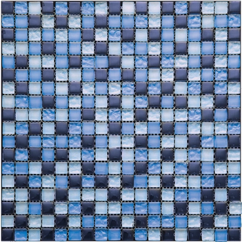 Мозаика Natural Pastel (PST) PST-023 Стекло синий, голубой 29,8x29,8