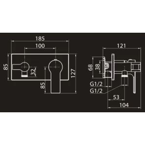 Изображение товара гигиенический комплект elghansa berkshire 15q0943-black (set-84)