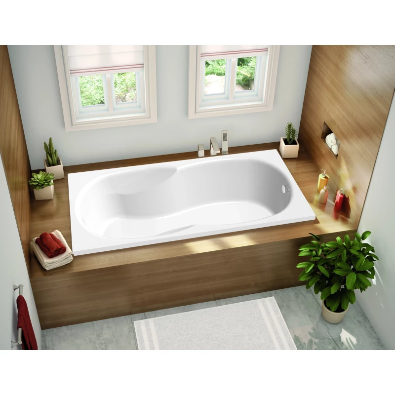 Акриловая ванна 130x70 см C-Bath Vesta CBQ005001