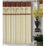 Изображение товара штора для ванной комнаты carnation home fashions victorian christmas fsc-vic
