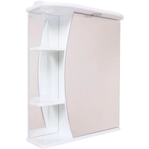 Изображение товара комплект мебели белый глянец 60,5 см onika луна 106005 + 1wh110268 + 206014