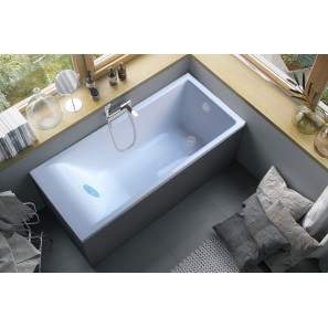 Изображение товара ванна из литого мрамора 170x75 см marmo bagno алесса new mb-aln170-75