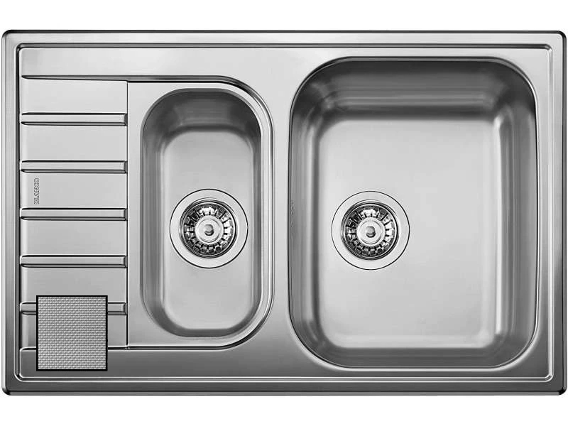Кухонная мойка Blanco Livit 6S Compact Декоративная сталь 515794