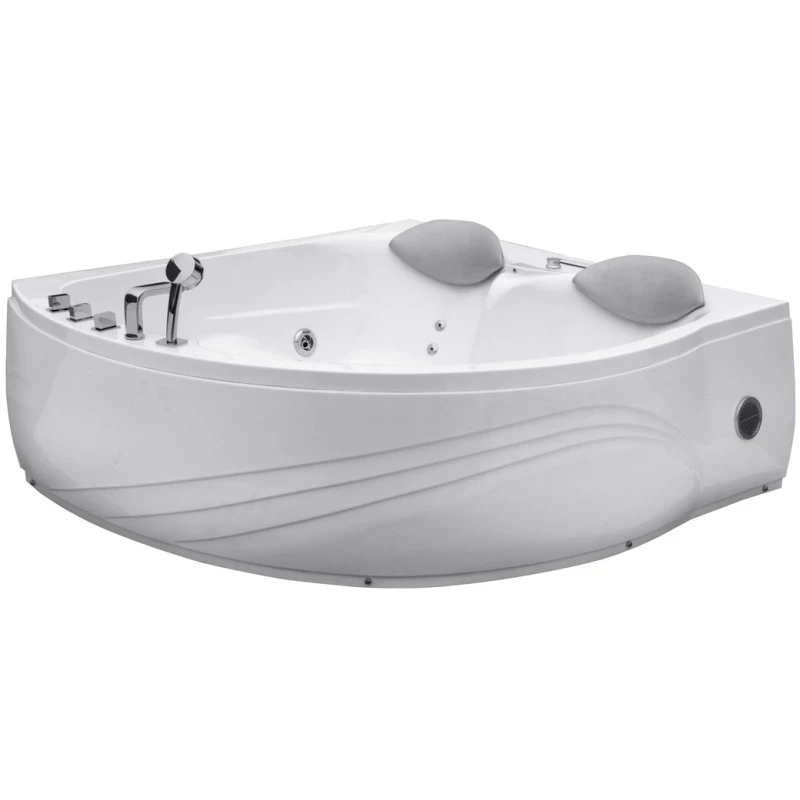 Акриловая гидромассажная ванна 175x160 см Black & White Galaxy 5005000