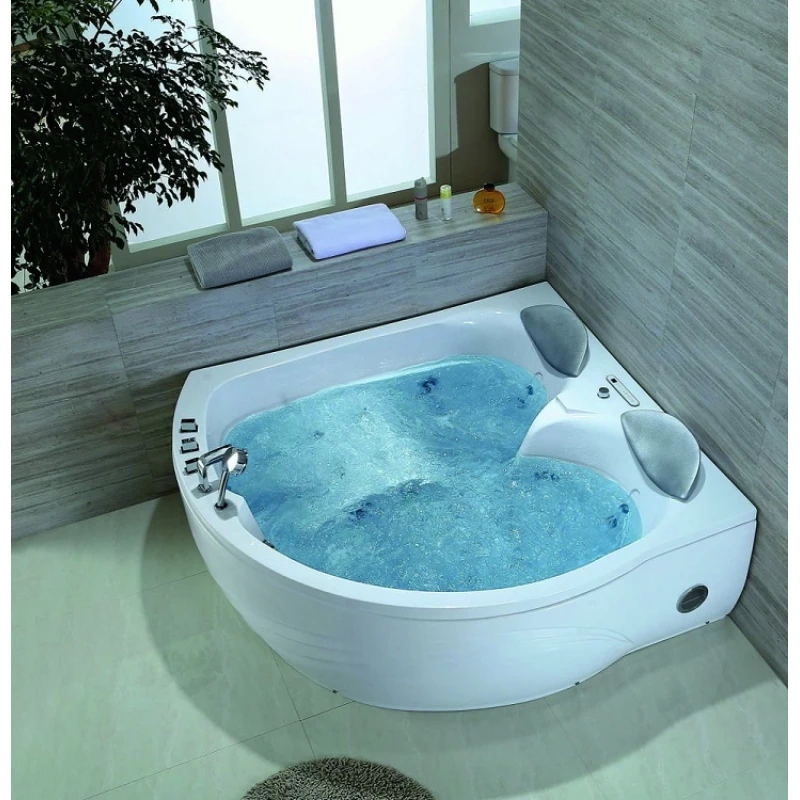 Акриловая гидромассажная ванна 175x160 см Black & White Galaxy 5005000