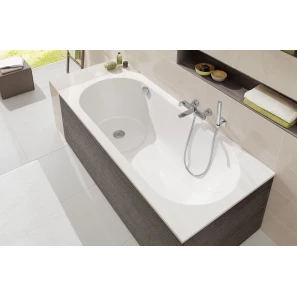 Изображение товара квариловая ванна 180x80 см альпийский белый villeroy & boch libra ubq180lib2v-01