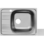 Изображение товара кухонная мойка декоративная сталь ukinox гранд grl652.503 -gt8k 1r