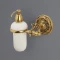 Дозатор жидкого мыла с держателем античное золото Art&Max Barocco AM-1788-Do-Ant - 2