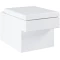 Подвесной безободковый унитаз Grohe Cube Ceramic 3924400H - 2