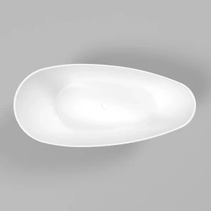Изображение товара ванна из литьевого мрамора 150x70 см whitecross spinel a 0209.150070.10100
