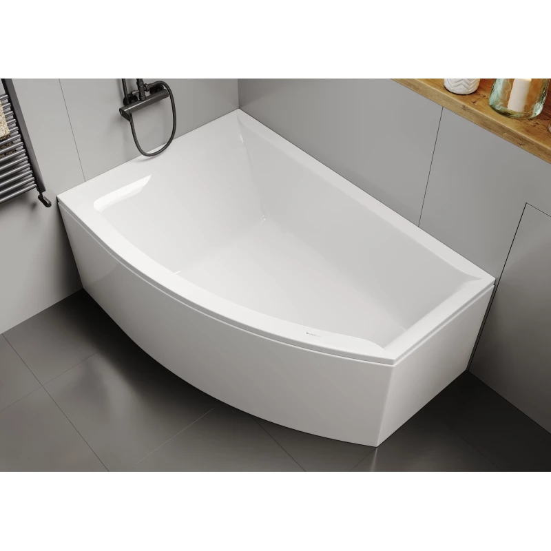 Акриловая ванна 160x105 см L Vagnerplast Veronella offset VPBA160VEA3LX-04