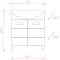 Комплект мебели белый глянец 71,5 см Onika Балтика 107026 + 1WH207776 + 206701 - 4