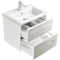 Комплект мебели бетон/белый матовый 60 см Roca Ronda ZRU9303002 + 327472000 + ZRU9303007 - 14