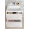 Комплект мебели бетон/белый матовый 60 см Roca Ronda ZRU9303002 + 327472000 + ZRU9303007 - 7
