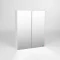 Зеркальный шкаф 55x70 см белый Viant Рим VRIM55-ZSH - 2