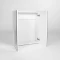 Зеркальный шкаф 55x70 см белый Viant Рим VRIM55-ZSH - 4