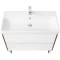 Комплект мебели белый глянец/дуб рустикальный 90 см Акватон Сканди 1A251901SDZ90 + 1WH501629 + 1A252302SDZ90 - 6