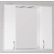 Зеркальный шкаф 90x83 см белый глянец Style Line Панда Фьюжн ЛС-00000382 - 1
