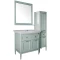 Комплект мебели зеленый 86 см с зеркалом ASB-Woodline Гранда - 2