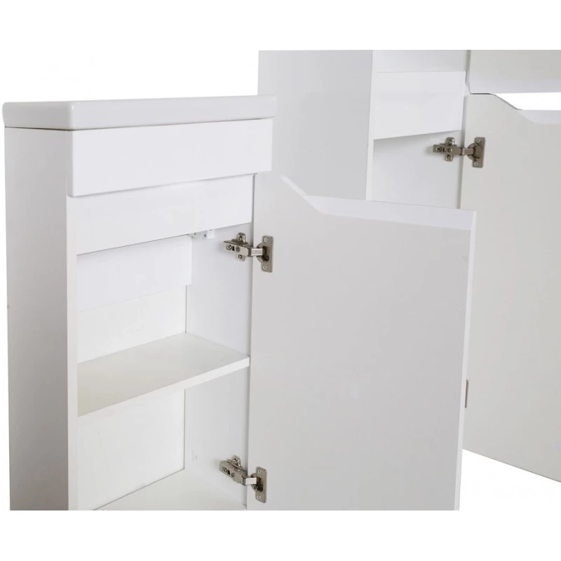 Комплект мебели белый 40 см ASB-Mebel Бари