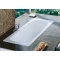 Чугунная ванна 120x70 см без противоскользящего покрытия Roca Continental 211506001 - 3