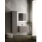 Комплект мебели серый матовый 81 см Sancos Snob R SNR80SM + CN7012 + CI800 - 2