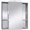 Зеркальный шкаф 79,2x76,5 см графит матовый Caprigo Accord 2231-TP810 - 1