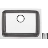 Изображение товара кухонная мойка полированная сталь ukinox модерн mop556.403 -gt12p
