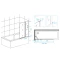 Шторка для ванны 100 см RGW SC-11 Screens 03111110-11 прозрачное - 3