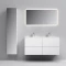 Комплект мебели белый глянец 121 см Am.Pm Spirit V2.0 M70AFHD1202WG + M70AWCD1202WG + M71AMOX1001SA - 2