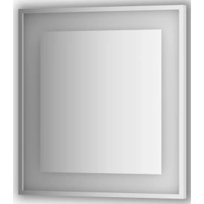 Изображение товара зеркало 70x75 см evoform ledside by 2202