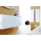 Комплект мебели белый глянец 120 см Clarberg Dune DUN0112 + EL.12.04.D + Dun.02.10/W - 4