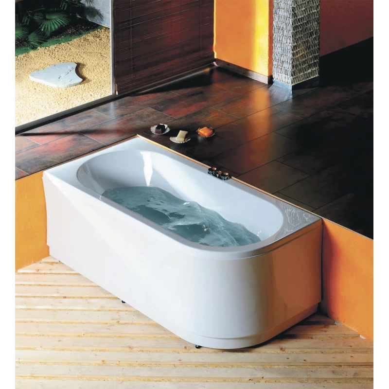 Акриловая ванна 185x80 см L Alpen Viva 72099