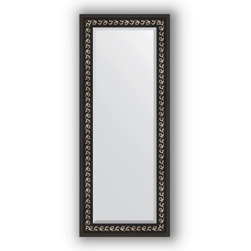 Зеркало 55x135 см черный ардеко Evoform Exclusive BY 1155