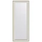 Зеркало напольное 109x200 см белая кожа с хромом Evoform Exclusive floor BY 6192 - 1