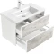 Комплект мебели бетон/белый матовый 80 см Roca Ronda ZRU9303004 + 327470000 + ZRU9303009 - 5