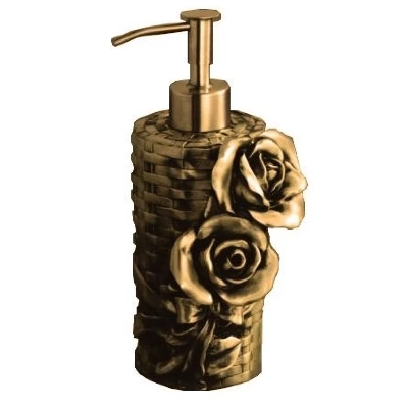 Дозатор жидкого мыла настольный бронза Art&Max Rose AM-0091A-B