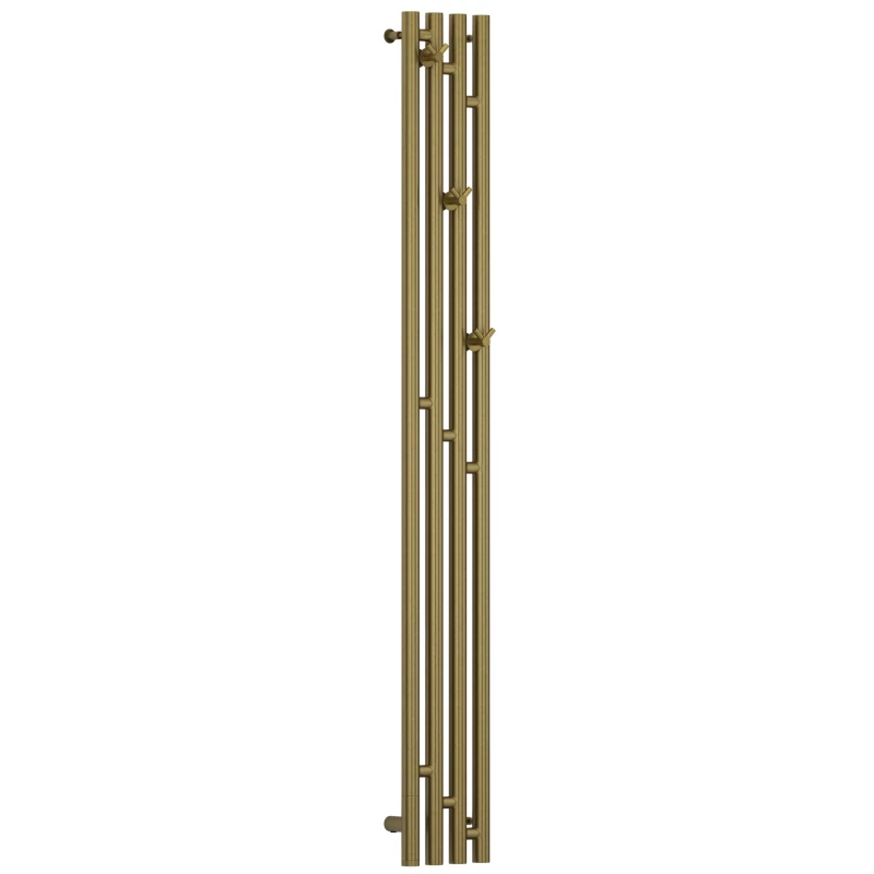 Полотенцесушитель электрический 1500x159 состаренная бронза МЭМ левый Сунержа Кантата 3.0 05-5846-1516