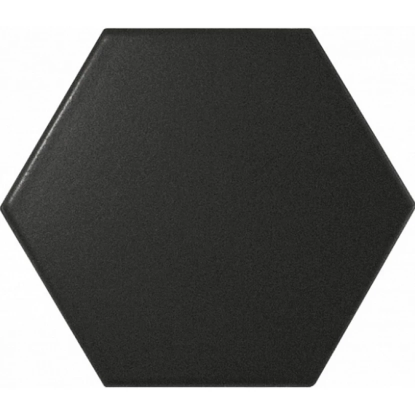 Плитка Equipe Scale Hexagon Black Matt 10,7x12,4