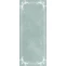 Плитка настенная Gracia Ceramica Visconti turquoise бирюзовый 02 25x60
