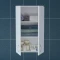 Шкаф подвесной белый глянец Санта Стандарт 401006 - 2