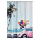 Изображение товара штора для ванной комнаты ridder palms and balloons 42173000