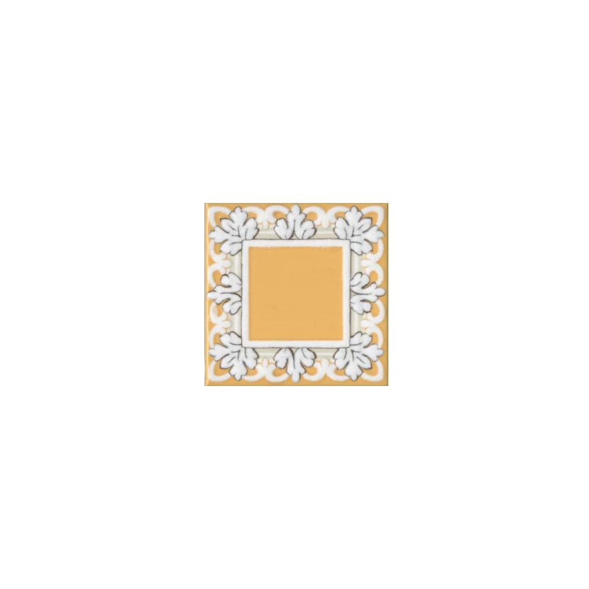 Декор Kerama Marazzi Алмаш жёлтый глянцевый 9,8x9,8x6,9 HGD/B525/TOB001
